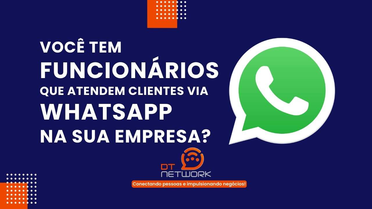 Você tem funcionários que atendem via WhatsApp na sua Empresa? #whatsapp #chat