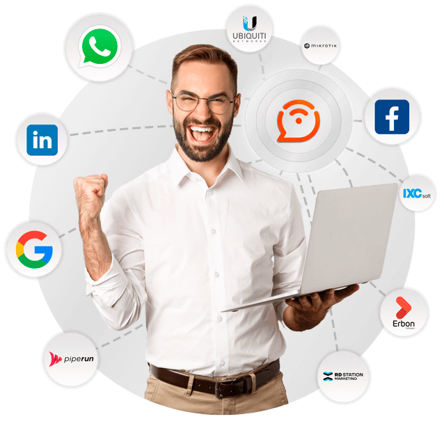 Integrações do Hotspot Social