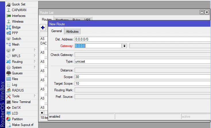 winbox 2 - DT Network