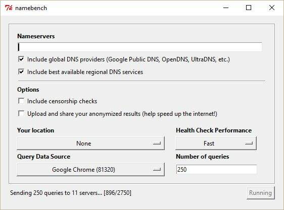 Teste de DNS