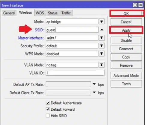 mikrotik virtual ap setup - DT Network