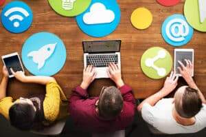estratégias de marketing digital usando Wi-Fi gratuito