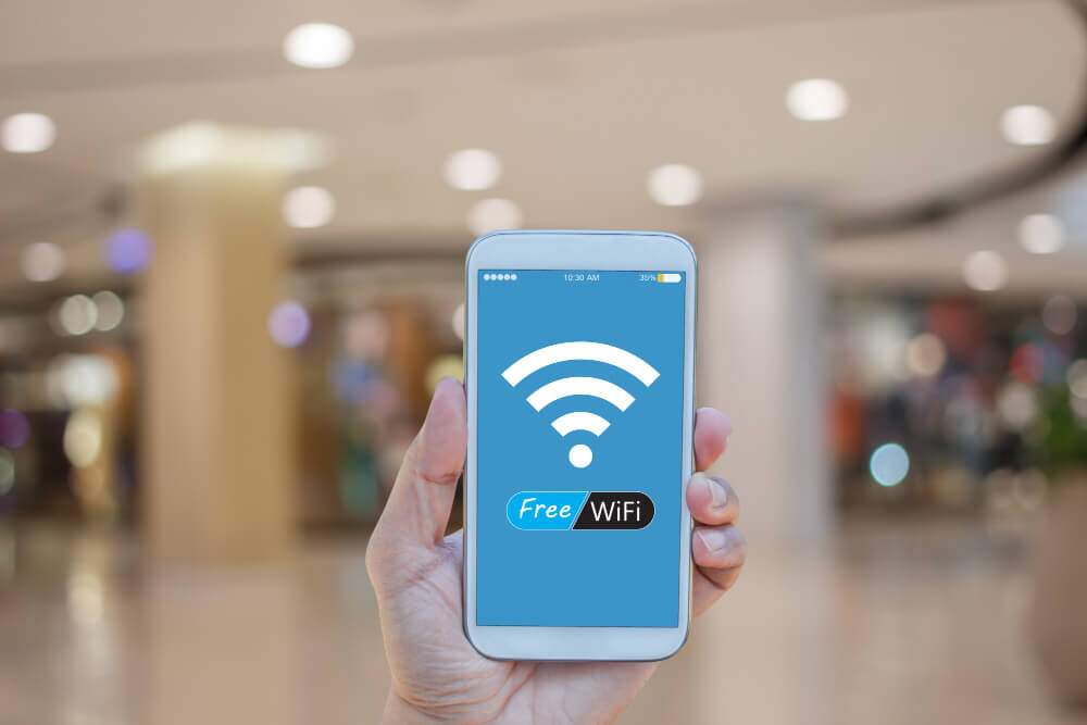 portal de login wi-fi para visitantes