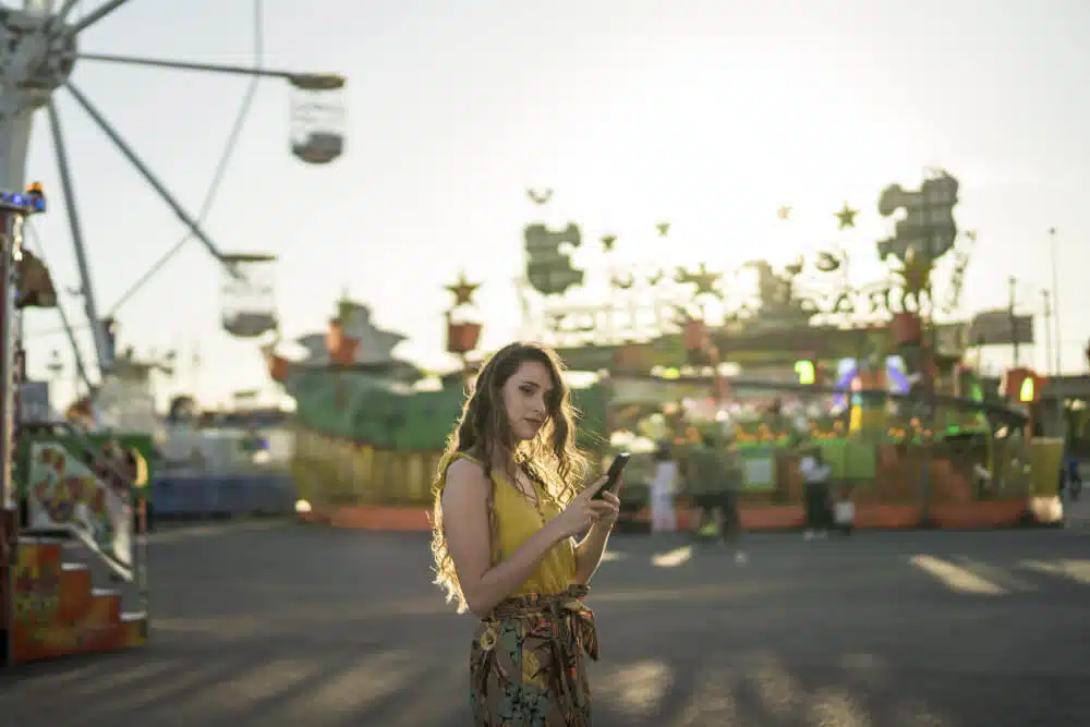 Wi-Fi gratuito em parques de diversões