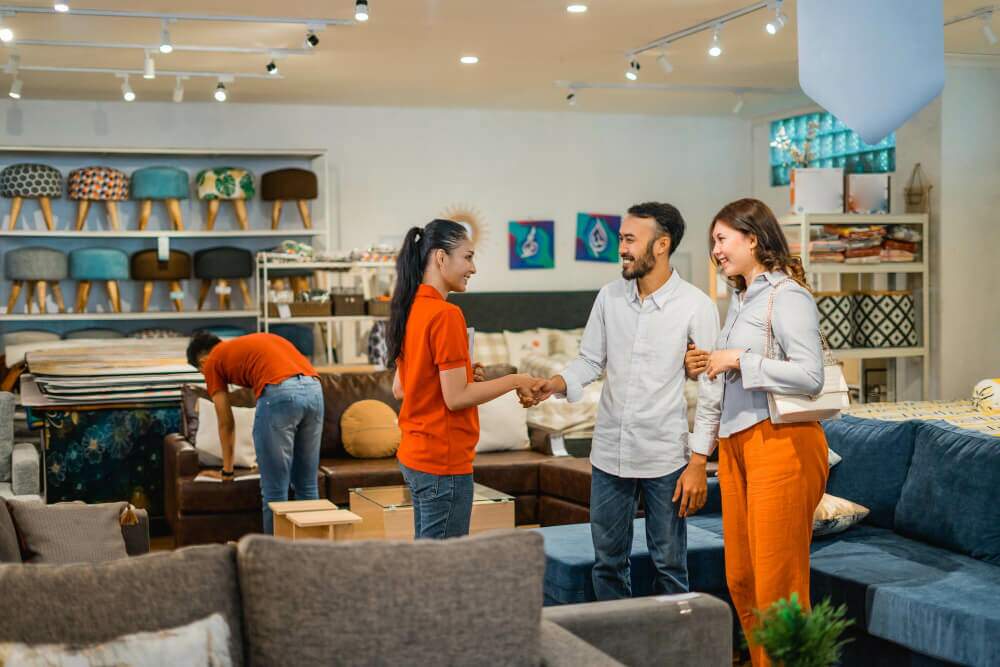 Wi-Fi para clientes em lojas de móveis e decoração
