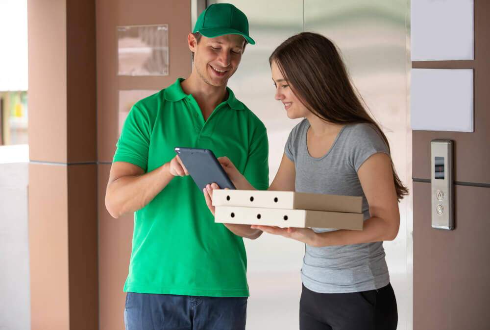 Wi-Fi gratuito em empresas de entregas rápidas