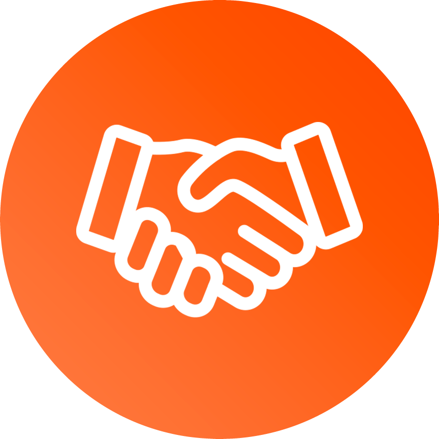 icon handshake - DT Network
