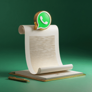 Como escanear texto no WhatsApp?