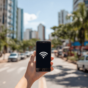 Wi-Fi grátis no celular