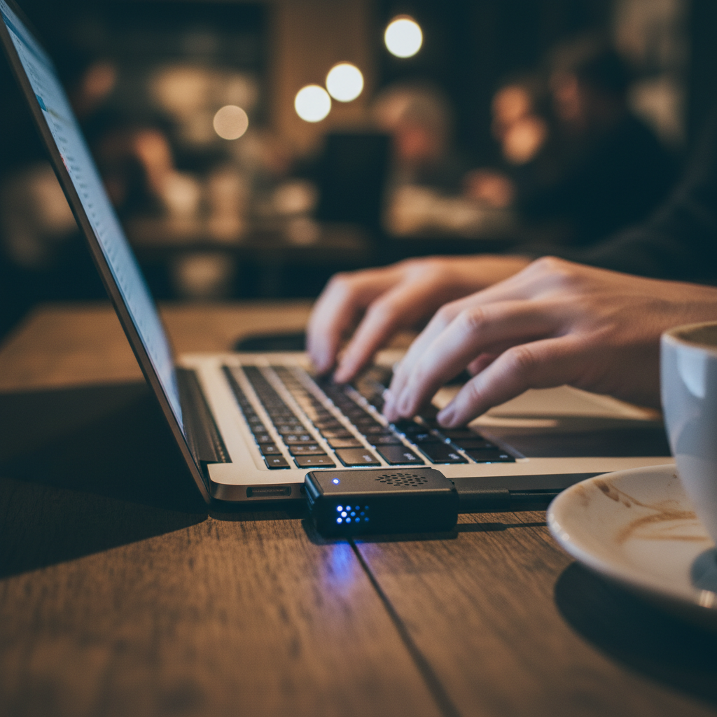 Close nas mãos de usuários e conexão de rede para alertar sobre vazamento de dados em wi-fi público em detalhes.